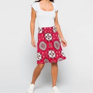 Medium Colette Red Skirt - Brand new with tags still on.